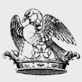 Audley family crest, coat of arms