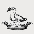 Whiddon family crest, coat of arms