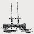 Gawdy family crest, coat of arms