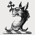 Bayntun-Sandys family crest, coat of arms