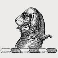 Mountford family crest, coat of arms