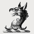 Peryan family crest, coat of arms