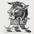 Wharton family crest, coat of arms