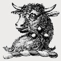 Wharton-Myddleton family crest, coat of arms