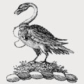 Booker family crest, coat of arms
