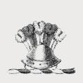 Sharp family crest, coat of arms