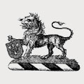 Venn family crest, coat of arms