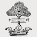 Hoare family crest, coat of arms