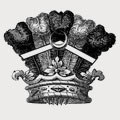 Lewis family crest, coat of arms