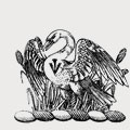 Moore family crest, coat of arms