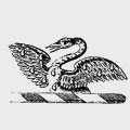 Blachford family crest, coat of arms