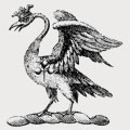 Swan family crest, coat of arms