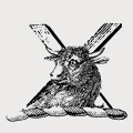 Nunn family crest, coat of arms