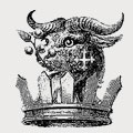 Corbett family crest, coat of arms