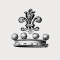 D'osten-Moller family crest, coat of arms