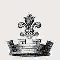 Aylward family crest, coat of arms