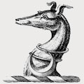 Kerrich-Walker family crest, coat of arms