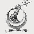 Gomersall family crest, coat of arms