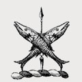 Mackerell family crest, coat of arms