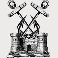 Kelly family crest, coat of arms