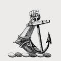 Miles family crest, coat of arms