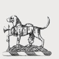 Myatt family crest, coat of arms