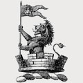 Bromeley family crest, coat of arms