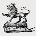 Kynerby family crest, coat of arms