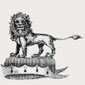 Effingham family crest, coat of arms