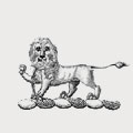 Moore family crest, coat of arms