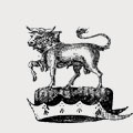 Cooper family crest, coat of arms