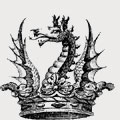 Thornton family crest, coat of arms