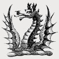 Babington family crest, coat of arms