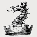 Harrowby family crest, coat of arms