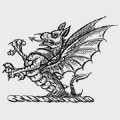Ashpitel family crest, coat of arms