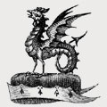 Eustace family crest, coat of arms