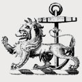 Radcliffe family crest, coat of arms