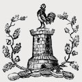 Fryer family crest, coat of arms