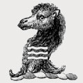 Morland family crest, coat of arms