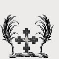 Holbeame family crest, coat of arms