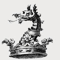 Benyon-De Beauvoir family crest, coat of arms