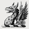 Bernard-Morland family crest, coat of arms