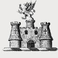 Casstle family crest, coat of arms