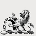 Poston family crest, coat of arms