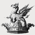 Preston family crest, coat of arms