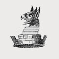Boraston family crest, coat of arms