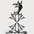 Duckworth family crest, coat of arms