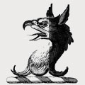 Vane family crest, coat of arms