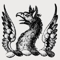 Glastenbury family crest, coat of arms
