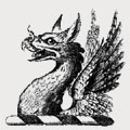 Benyon family crest, coat of arms